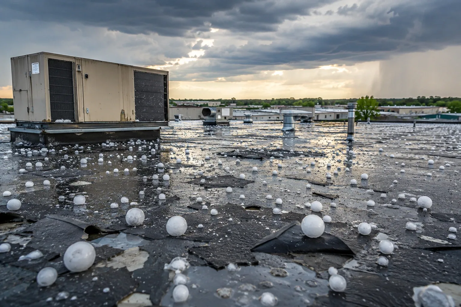 Tornado Damage Roof Repair in Allen, TX