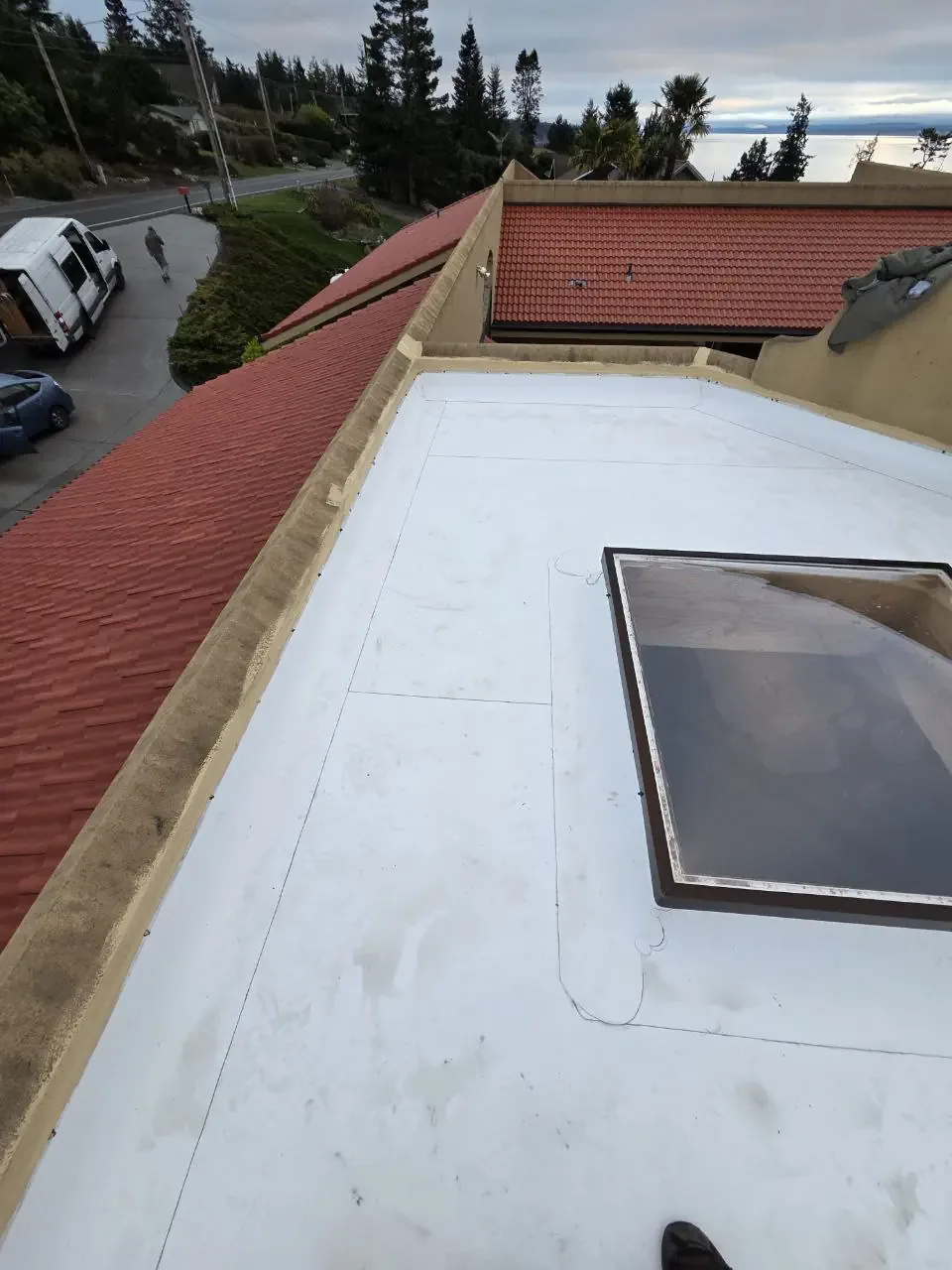 Commercial Roof Seam Failure Repair in Allen, TX Commercial Roof Seam Failure Repair in Allen, TX