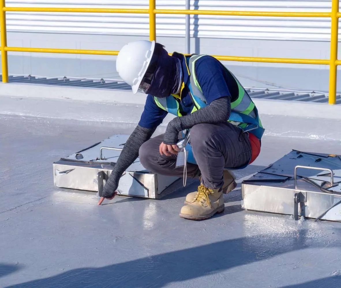 Commercial Roof Inspection in Allen, TX Commercial Roof Inspection in Allen, TX