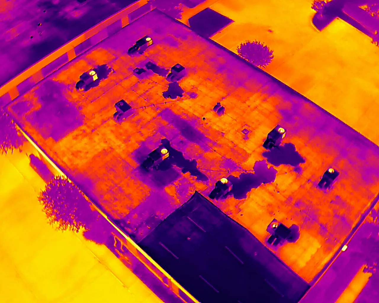 Infrared Roof Moisture Survey in Allen, TX Infrared Roof Moisture Survey in Allen, TX