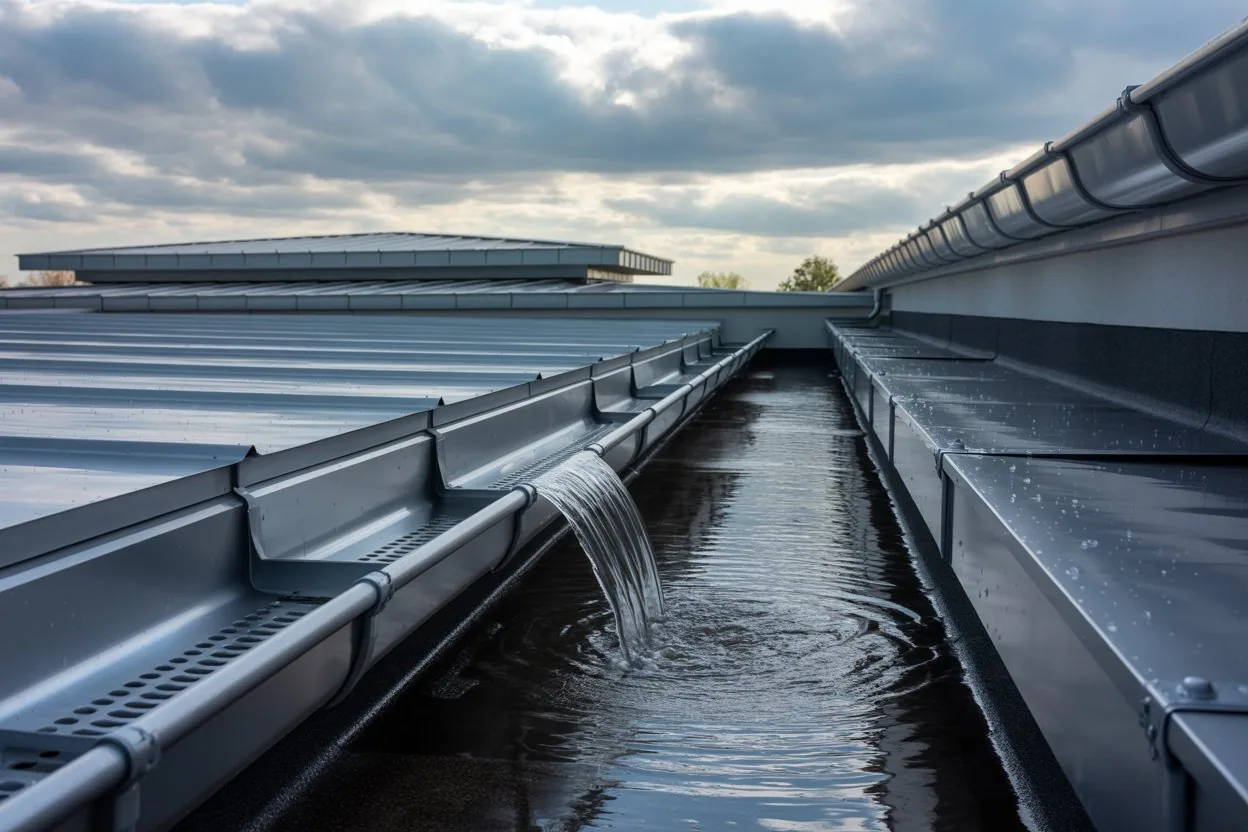 Commercial Roof Drain and Scupper Repair in Allen, TX Commercial Roof Drain and Scupper Repair in Allen, TX