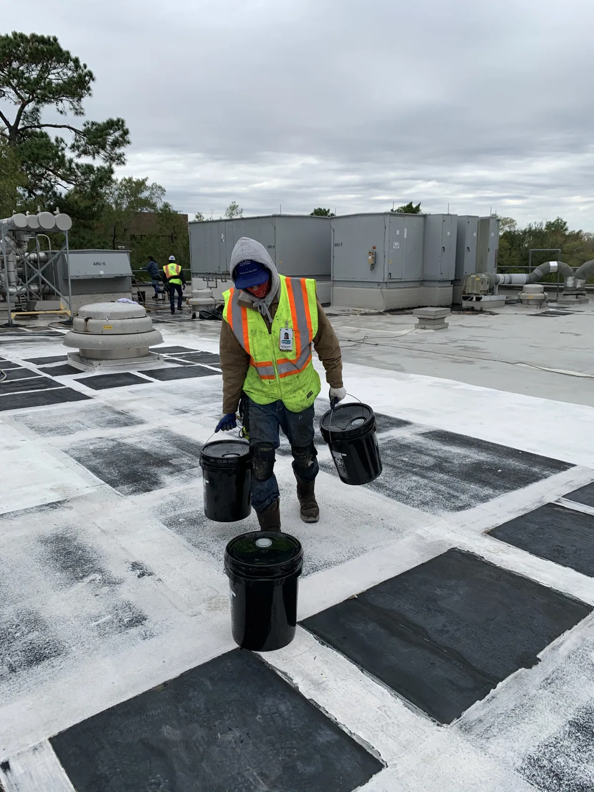Commercial Storm Damage Roof Repair in Allen, TX Commercial Storm Damage Roof Repair in Allen, TX